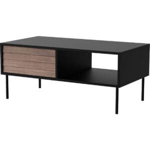 Konferenční stolek AKAGI černá / ořech