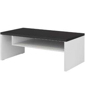 Konferenční stolek CROSI 99 bílá / černá