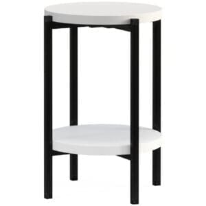 Konferenční stolek EPSILON D bílý mat