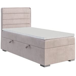 Kontinentální postel BEROTTI 90x200 levá magic velvet 2255