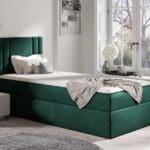 Kontinentální postel CAMEO 100x200 levá monolith 37