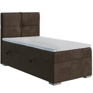 Kontinentální postel GENOVA 80x200 levá magic velvet 2205