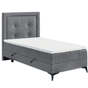 Kontinentální postel HIGGA 80x200 levá monolith 92