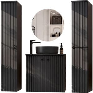 Koupelnová sestava ASTO LONG černá