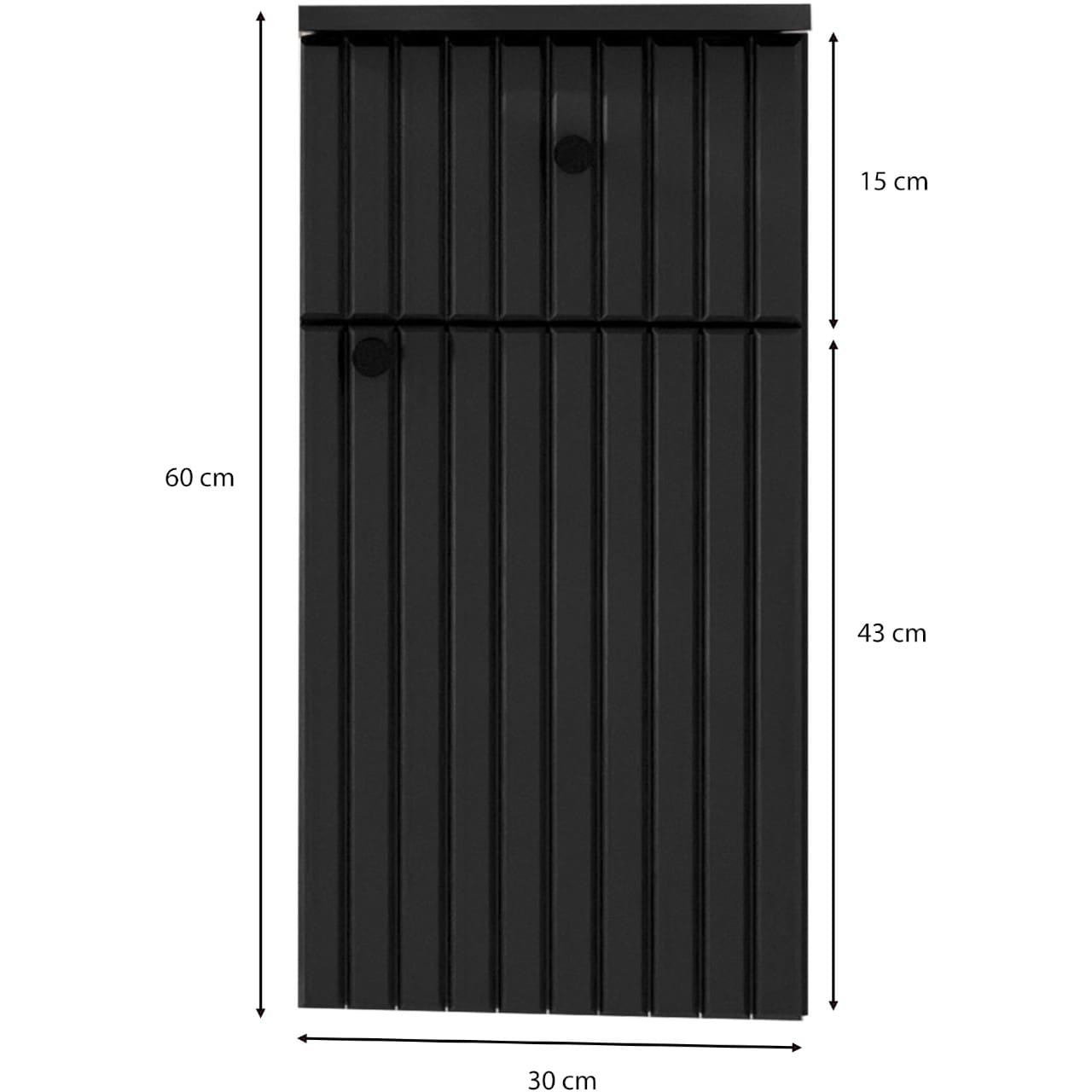 Koupelnová sestava ASTO MAX černá - Obrázek 8