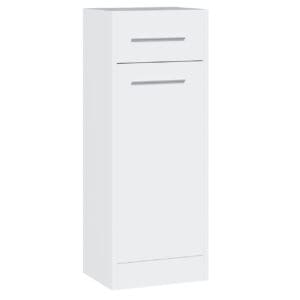 Koupelnová skříňka nízká SLIM SL3 bílý laminát