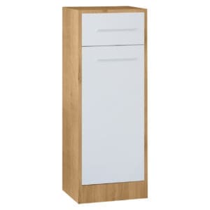 Koupelnová skříňka nízká SLIM SL3 dub artisan / bílá