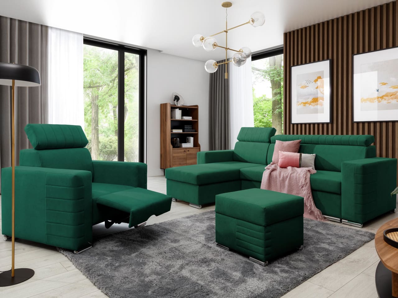 Křeslo PASARO camelia 17155 - Obrázek 6