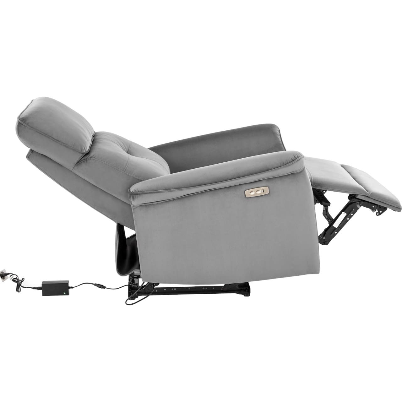 Křeslo rozkládací SAFIR popel - Obrázek 3