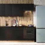 Kuchyně ELLEN 1 dub artisan / černá