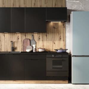 Kuchyně ELLEN 1 dub artisan / černá