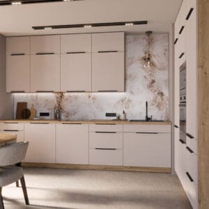 Kuchyně IBARA 2 Dub Artisan / Kašmír