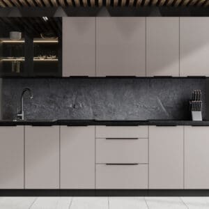 Kuchyně SILVIA 2 černá / kašmír