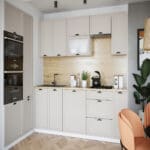 Kuchyňská linka ADELINE 1 coffe mat