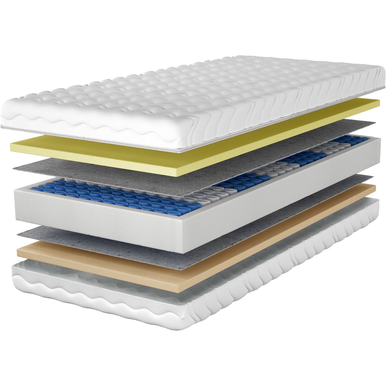 Matrace 90x200 CALMA pocket visco - Obrázek 2