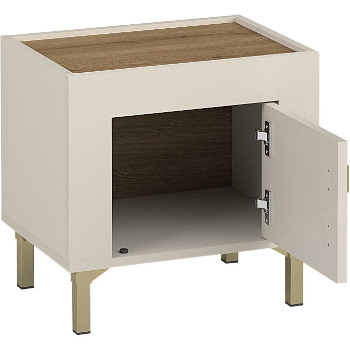 Nábytek do ložnice MOSSO 2 kašmír + CLOUD 03 - Obrázek 6