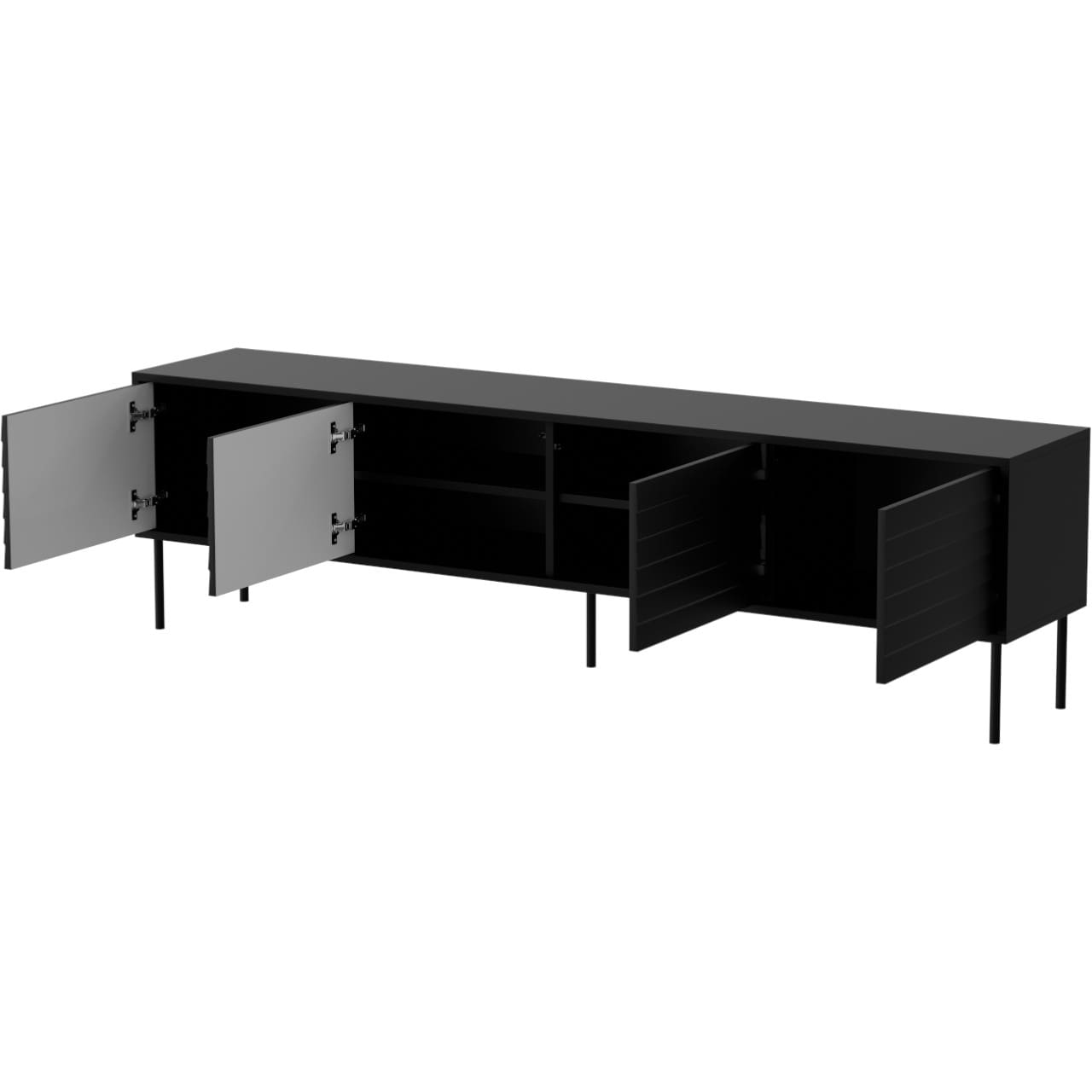 Nábytek do obývacího pokoje AKAGI 1 černá - Obrázek 2