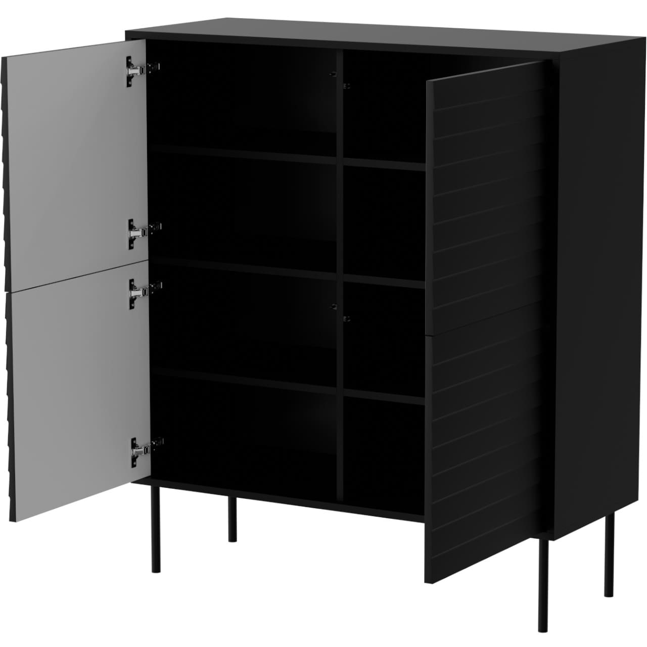 Nábytek do obývacího pokoje AKAGI 1 černá - Obrázek 3