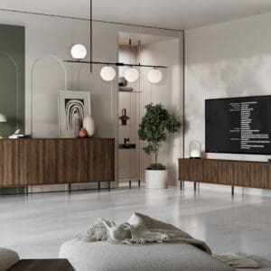 Nábytek do obývacího pokoje AZELIO 1 dub barock