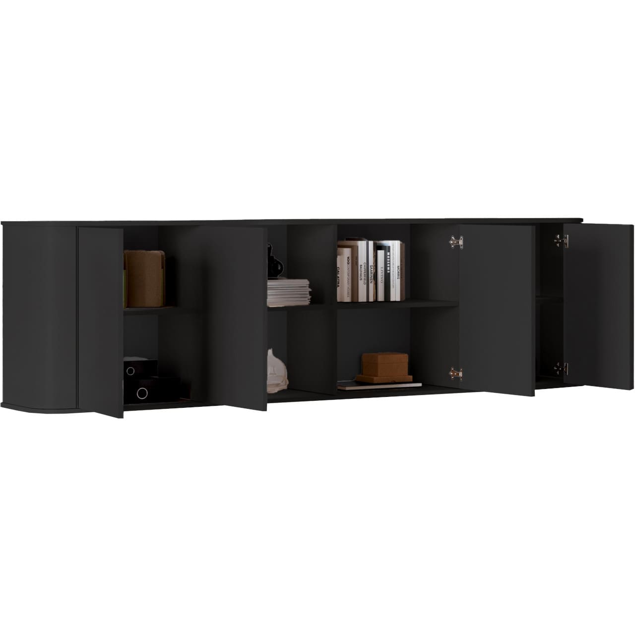 Nábytek do obývacího pokoje AZELIO 3 černá - Obrázek 4