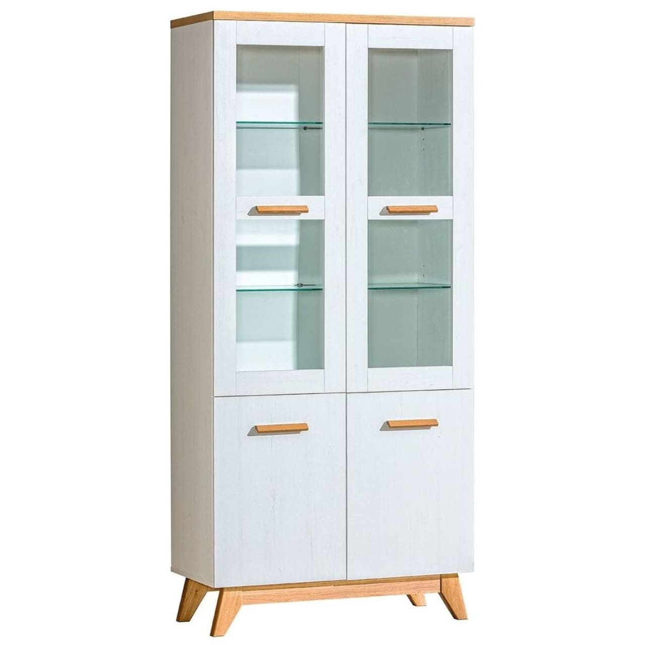 Nábytek do obývacího pokoje LYKKE 4 borovice andersen / dub nash - Obrázek 2