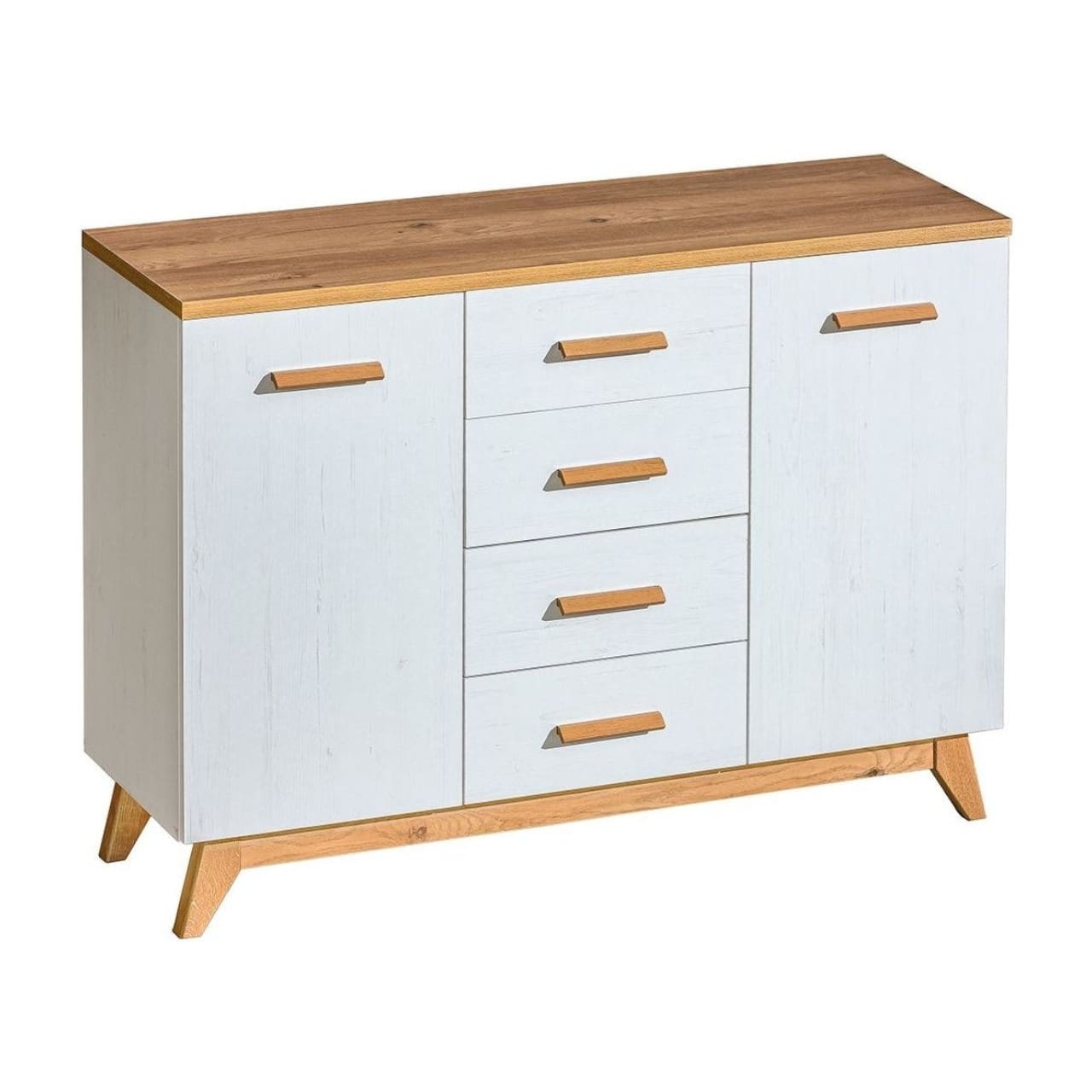 Nábytek do obývacího pokoje LYKKE 6 borovice andersen / dub nash - Obrázek 4