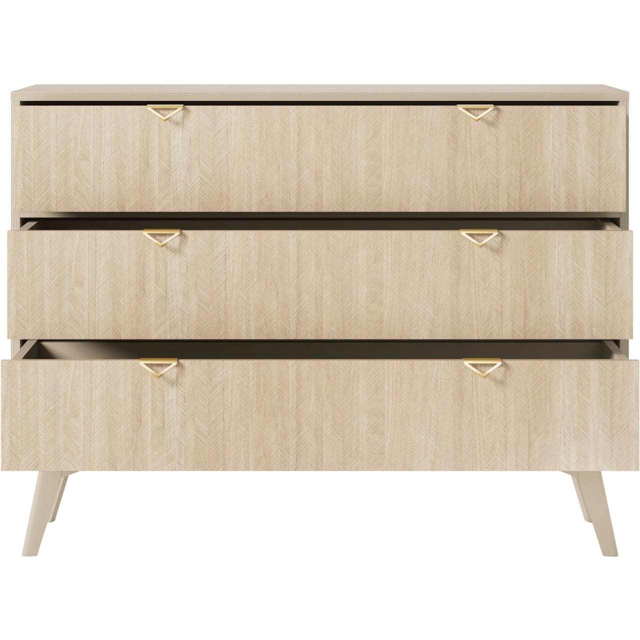 Nábytek do obývacího pokoje WALD 1 pískově béžová / scandi - Obrázek 3