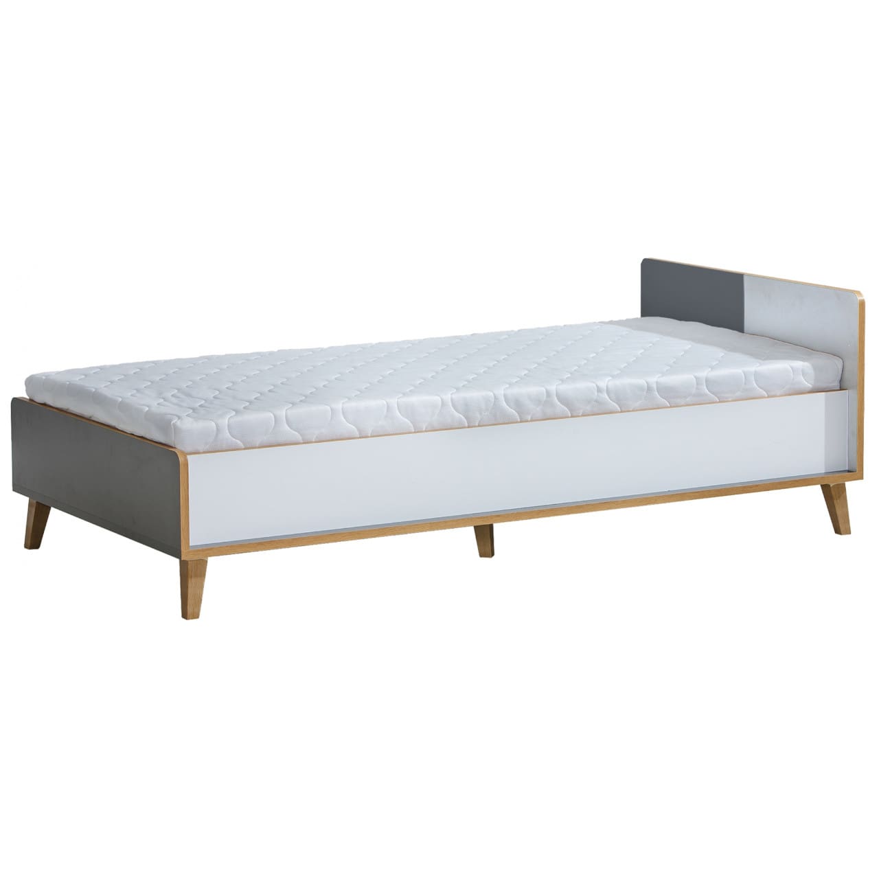 Nábytek do obývacího pokoje WERSA 7 antracit / dub riviera / briliantová bílá - Obrázek 4