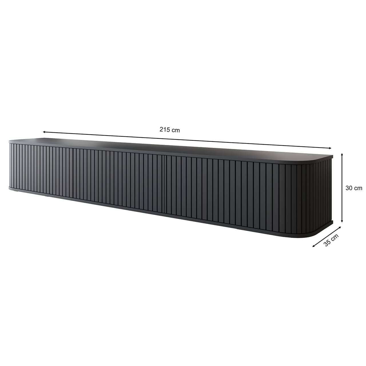 Nábytek do obývacího pokoje ZYLIO 2 Černá - Obrázek 4