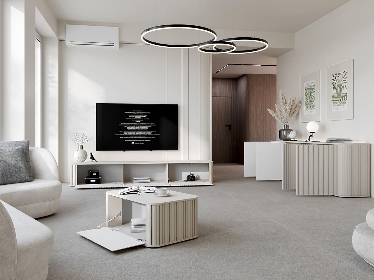 Nábytek do obývacího pokoje ZYLIO 3 Kašmír - Obrázek 2