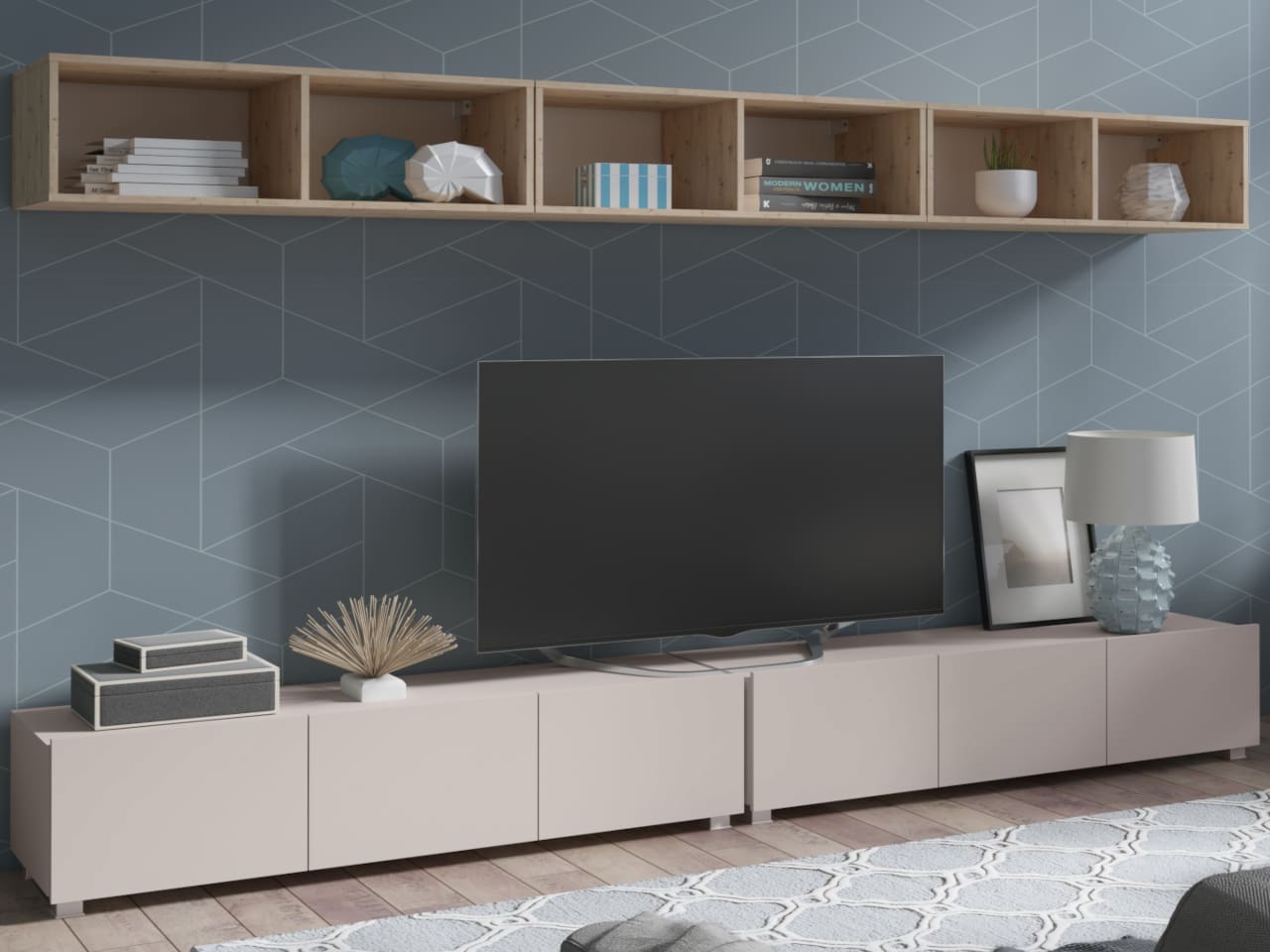 Nábytek do obýváku CALABRIA 33 kašmír