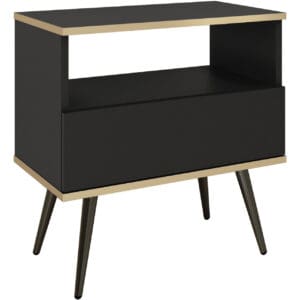Noční stolek ARA S54 černý