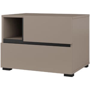 Noční stolek CROSI 22 congo / černá