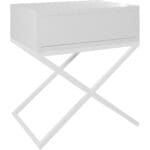 Noční stolek SIENA bílý