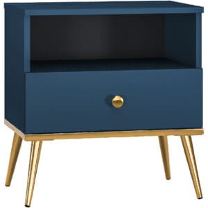 Noční stolek SOLER 06 tmavě modrý