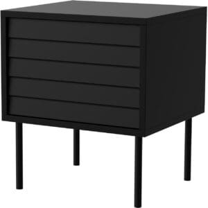 Noční stolky (2ks) AKAGI černá