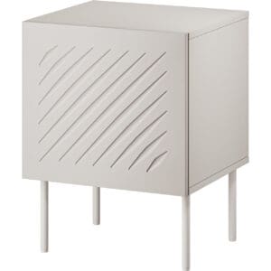 Noční stolky (2ks) CASSIE béžový mat