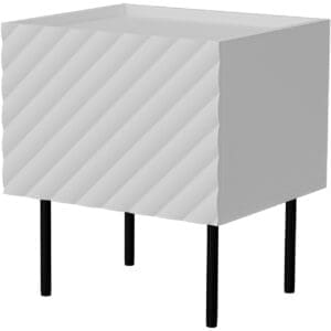 Noční stolky (2ks) TESSI bílá