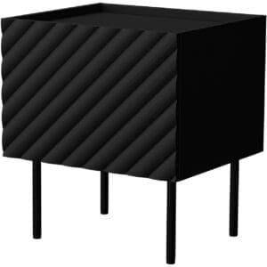 Noční stolky (2ks) TESSI černá