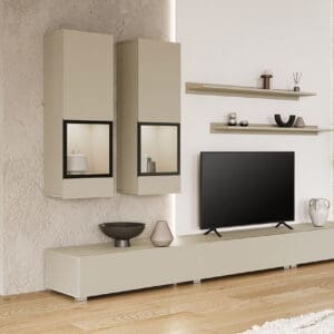 Obývací stěna BORA 10 světle béžová