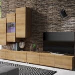 Obývací stěna CALABRIA 11 dub zlatý