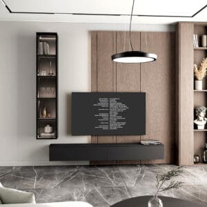 Obývací stěna FIGO 2 Černá