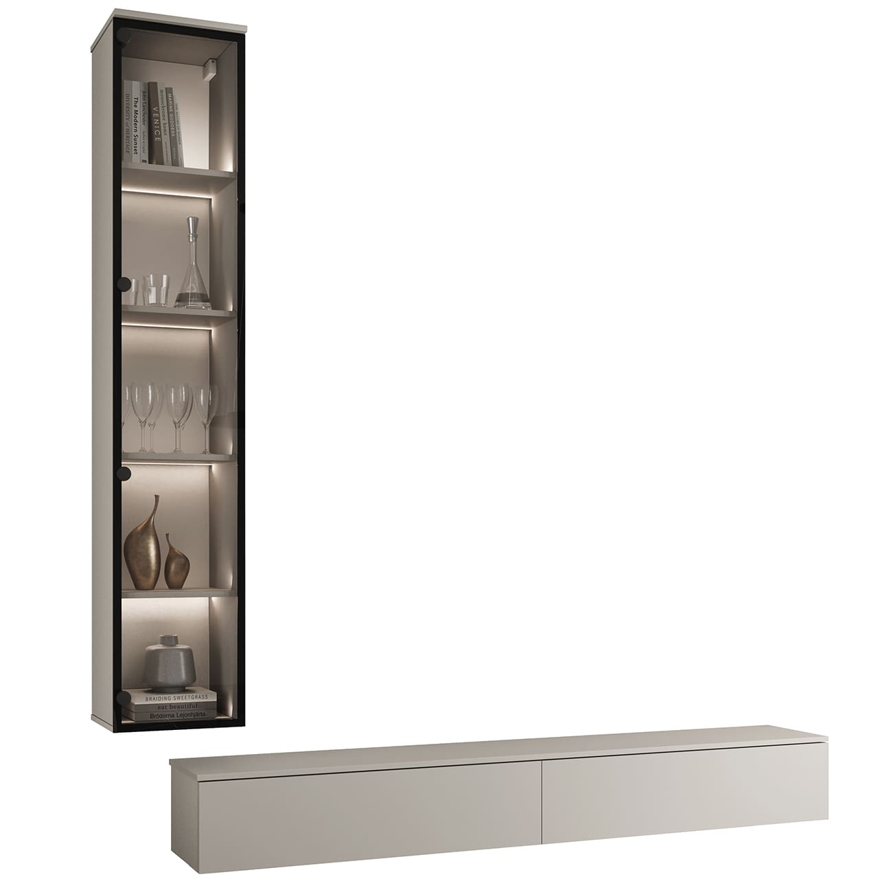 Obývací stěna FIGO 2 kašmír - Obrázek 3