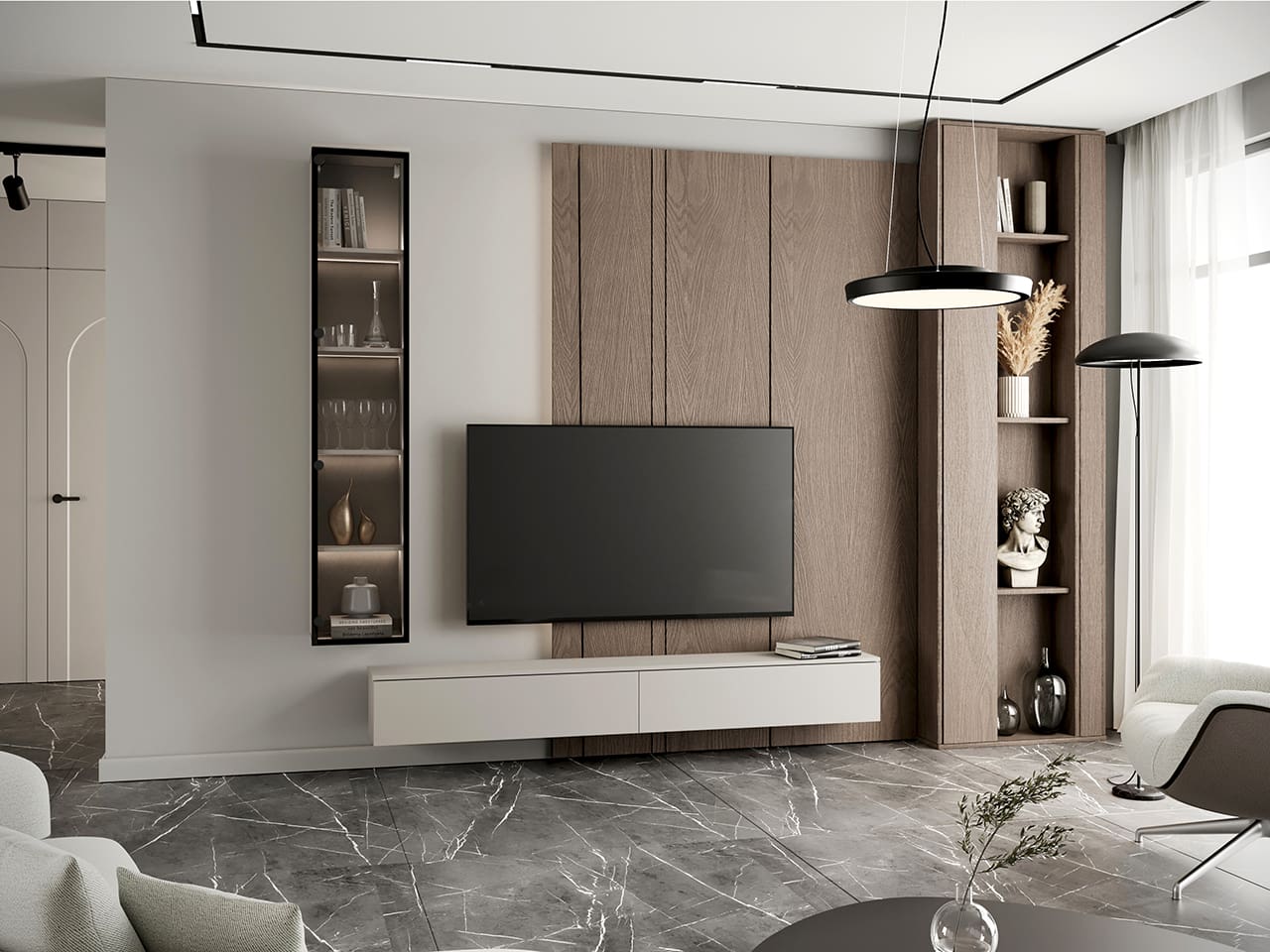 Obývací stěna FIGO 2 kašmír - Obrázek 10