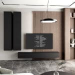 Obývací stěna FIGO 4 Černá