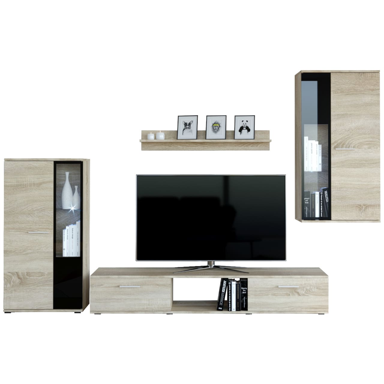 Obývací stěna SALSA sonoma - Obrázek 2