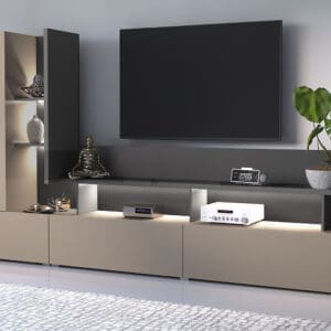 Obývací stěna SORIE 09 congo / antracit