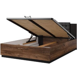 Postel 140x200 SIGMA SG50 dub flagstaf měď / černá