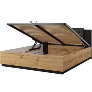 Postel 160x200 SIGMA SG51 dub artisan / černá