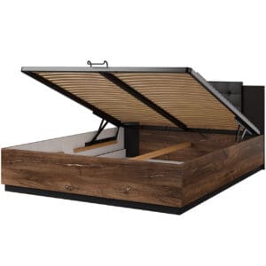 Postel 160x200 SIGMA SG51 dub flagstaf měď / černá